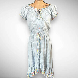 MATILDA JANE Women's Come Away With Me Short Sleeve Hi-Low Dress XS‎ | NWT